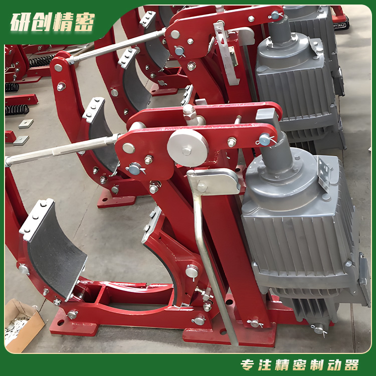 通过电动机功率选型出合适制动力矩的电力液压块式制动器 匹配液压推动器